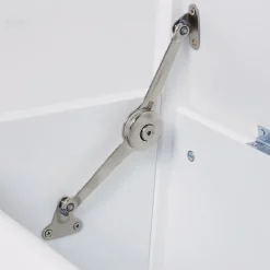 Hoppekids Legetøjskiste på hjul - hvid-Børn Bænke & Skamler