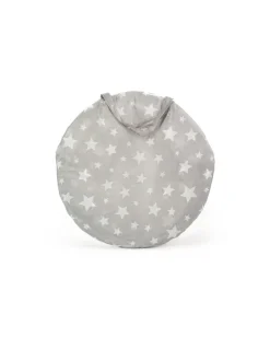 KIDSCONCEP Legetunnel, grå m. hvide stjerner- Legetelte & Tipier