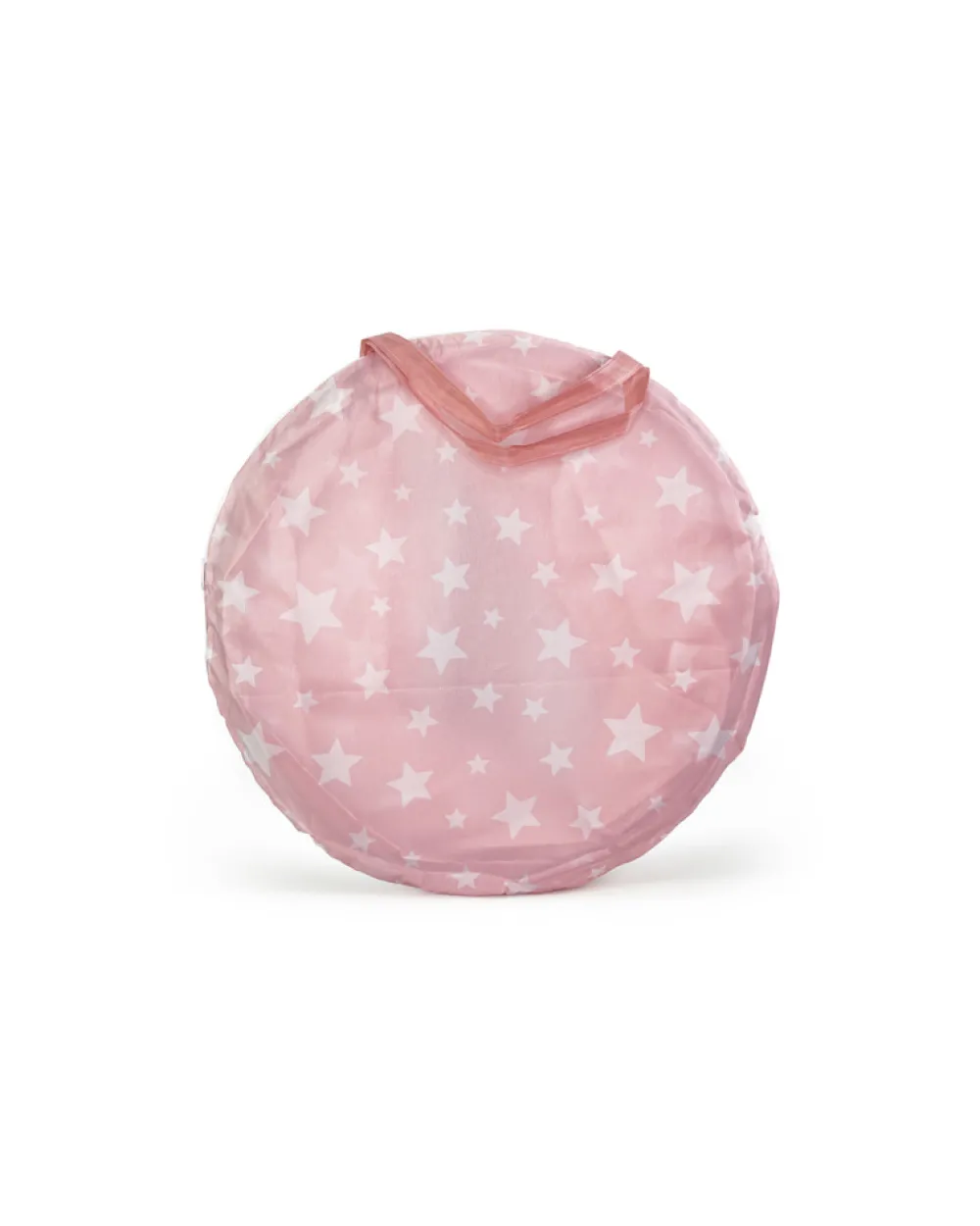 KIDSCONCEP Legetunnel, rosa m. hvide stjerner- Legetelte & Tipier