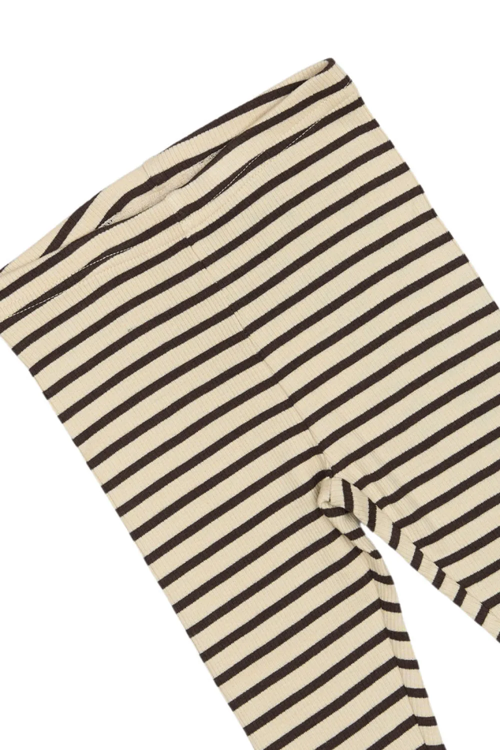 PETIT PIAO Leggings - Coffee Bean/Off White- Leggings