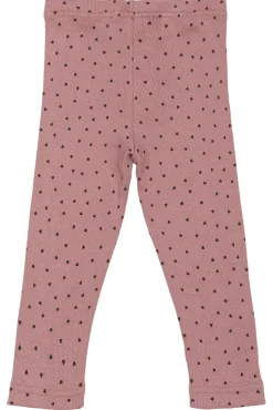 PETIT PIAO Leggings - Nostalgic Rose/Coffee Bean- Leggings