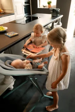 Cybex Lemo højstol 4in1 sæt - sand white-Børn Højstole Med Tilbehør