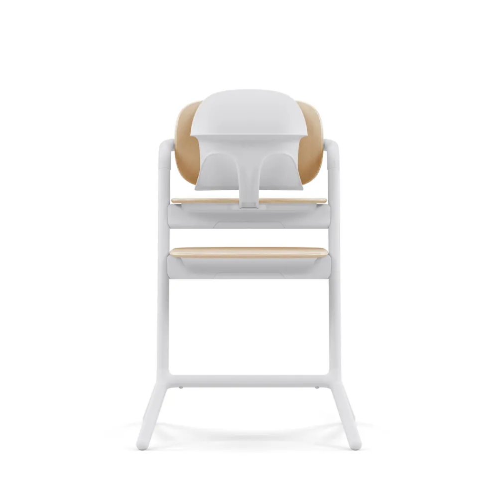 Cybex Lemo højstol 3in1 sæt - sand white-Børn Højstole Med Tilbehør