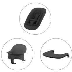 Cybex Lemo højstol 4in1 sæt- stunning black-Børn Højstole Med Tilbehør