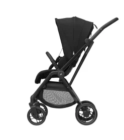 Maxi-Cosi Leona 2 - Twillic Black- Klapvogne Med Flade Sæder
