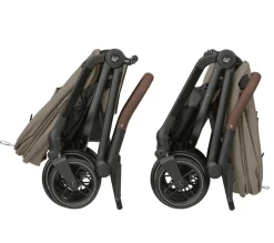 Maxi-Cosi Leona 2 - Twillic Truffle- Klapvogne Med Flade Sæder