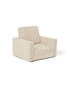 KIDSCONCEP Lænestol foldbar råhvid-Børn Børneborde & Stole