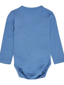 hummel Logo Langærmet Body - Dutch Blue- Bodystocking Langærmet