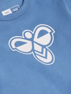 hummel Logo Langærmet Body - Dutch Blue- Bodystocking Langærmet