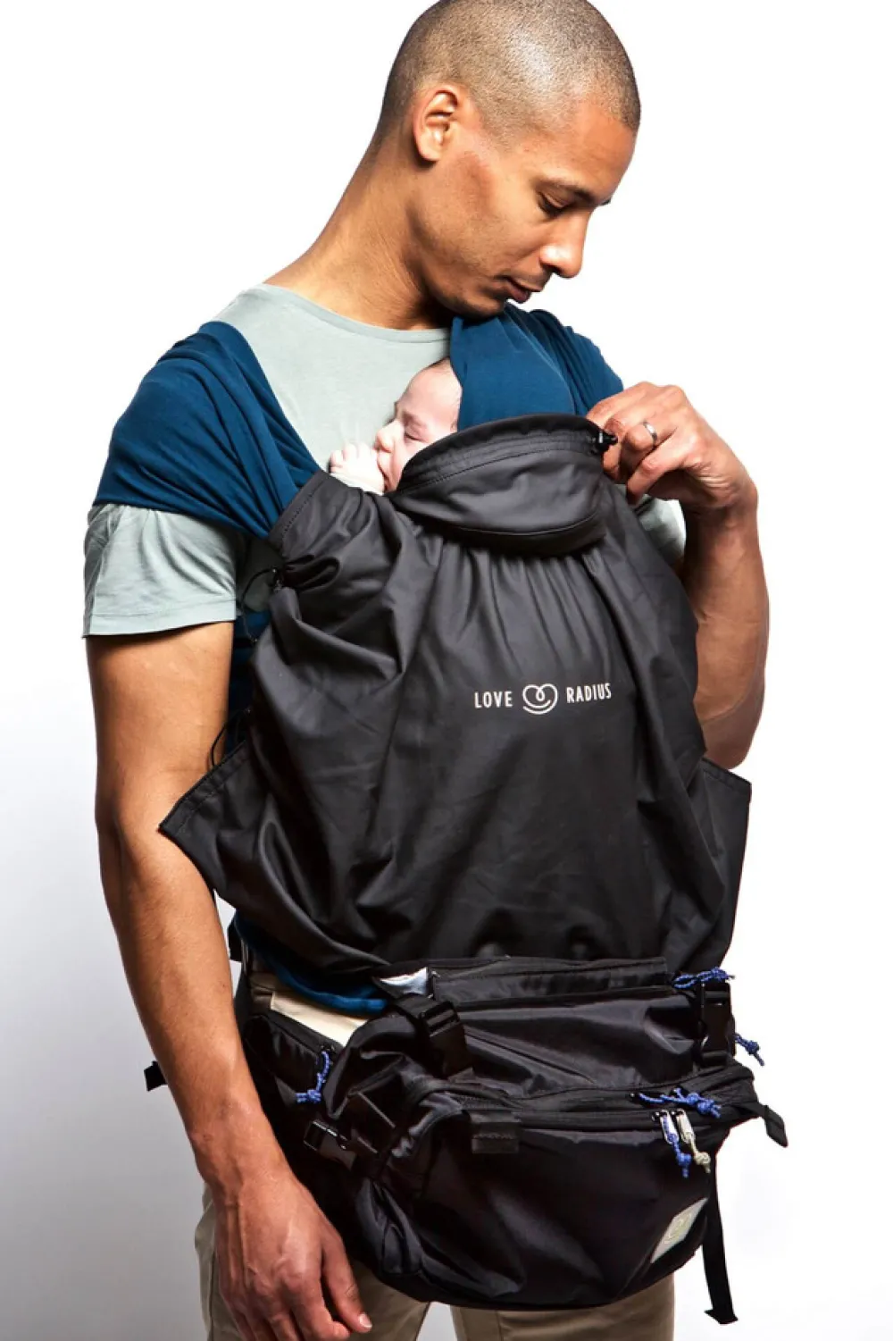 Love Radius By Je Porte mon Bebé Love Radius CaravanBag - Black- Bæreseler & Vikler|Rejsetilbehør