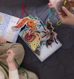 Filibabba Lær at brodere - broderisæt - Skovens dyr- Kreasæt