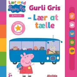 Alvilda Lær med Gurli Gris - Gurli Gris - Lær at tælle-Børn Børnebøger