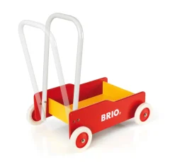 Brio Lære-gå-vogn, rød-gul - FSC®- Gåvogne & Aktivitetsborde
