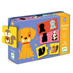 Djeco Lærespil - Skygger- Puslespil