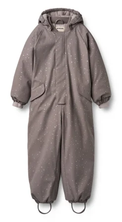 Wheat Ludo Gummi Flyverdragt - Purple stone stars- Flyverdragter