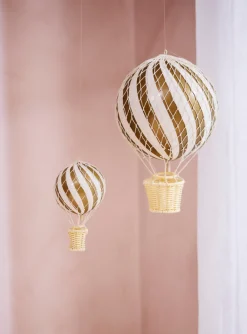 Filibabba Luftballon - Gylden 20 cm-Børn Uroer