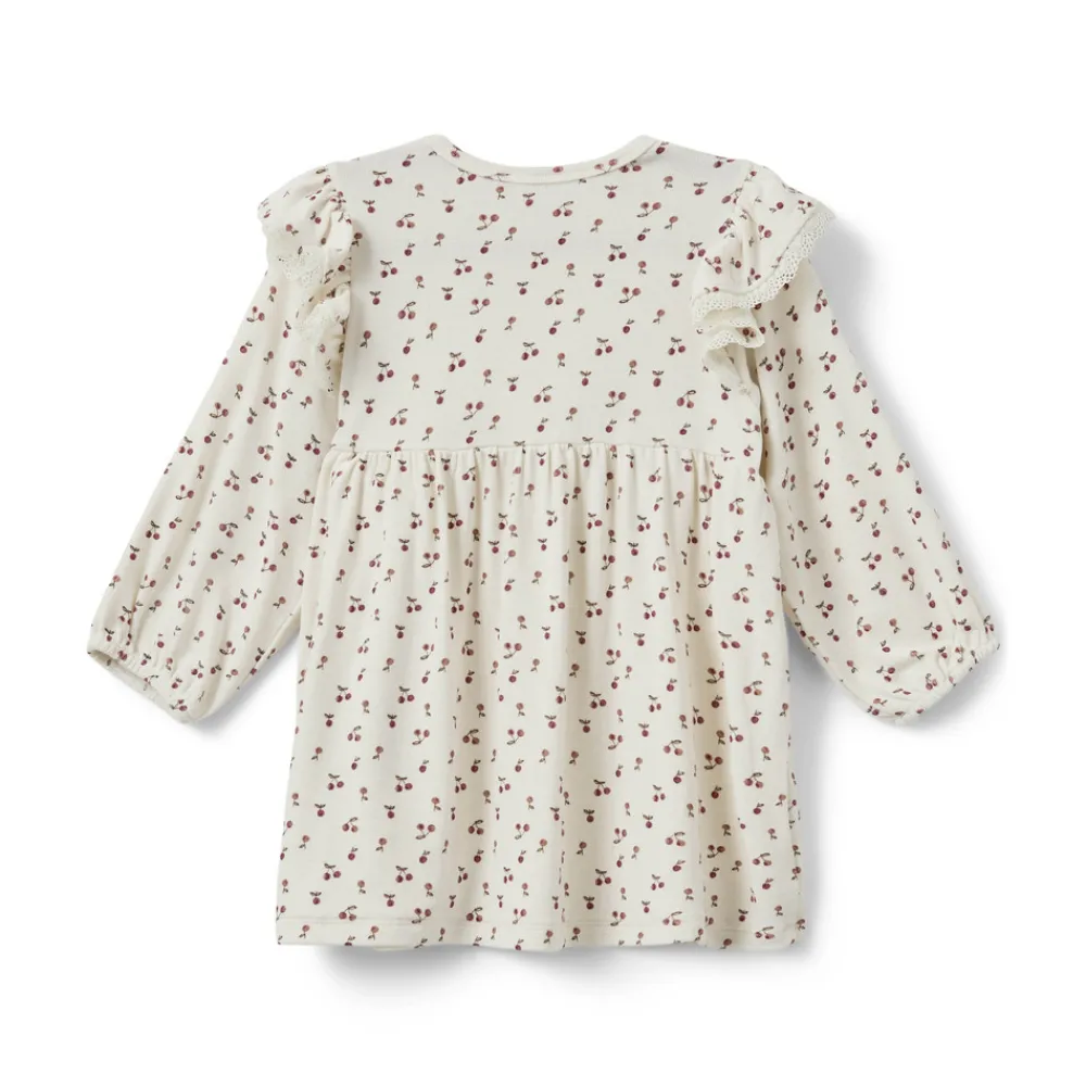 Sofie Schnoor Kids Lula Kjole - Cherry- Kjoler