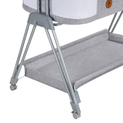 Lionelo Luna vugge - grå-Børn Side By Side Senge