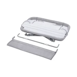 Lionelo Luna vugge - grå-Børn Side By Side Senge