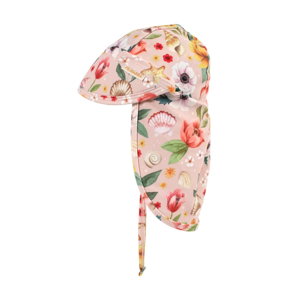 Filibabba Lykke – UV-solhat 1-3 år - LYSERØD- Solhatte