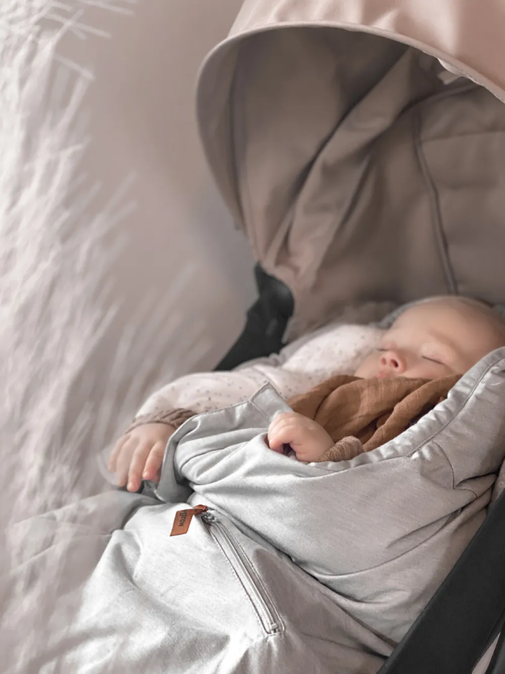 Easygrow LYNG Køreposen - grey- Køreposer