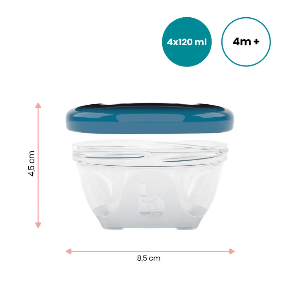 Babymoov Madbøtter - 120ml- Madopbevaring