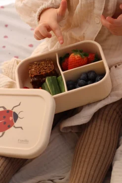 Vanilla COPENHAGEN Madkasse - Ladybug- Silikone- Madkasser & Drikkedunke