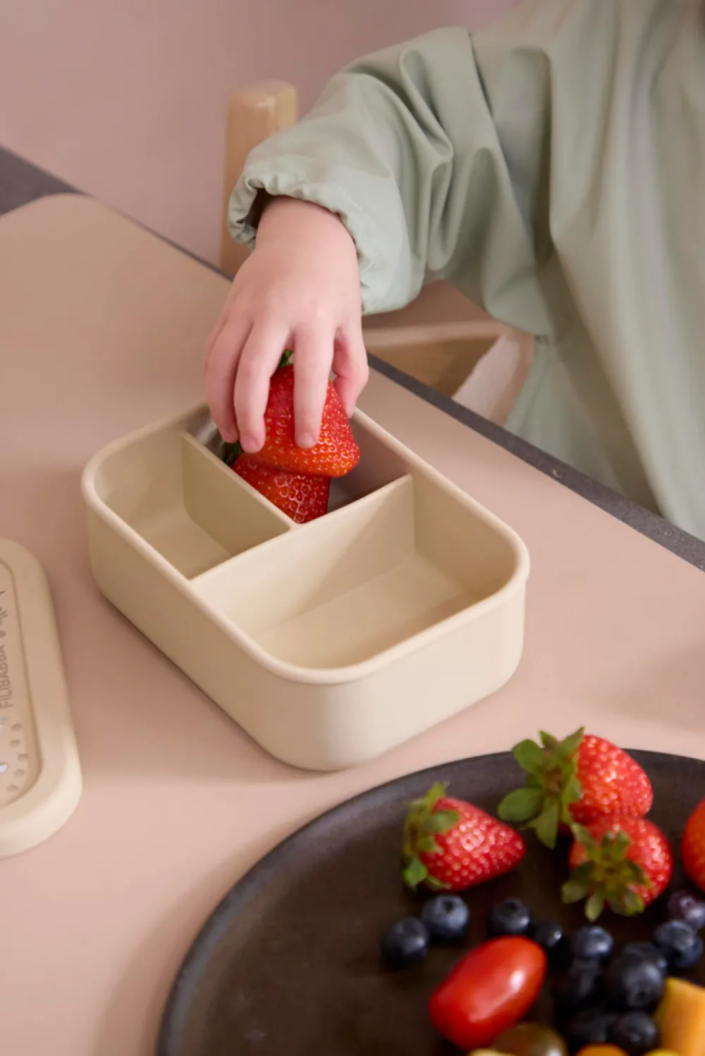 Filibabba Madkasse i silikone - Little wonders- Madkasser & Drikkedunke