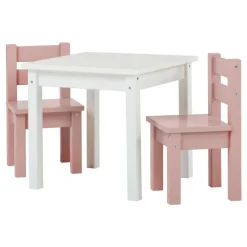 Hoppekids Mads Børnebord - hvid-Børn Børneborde & Stole