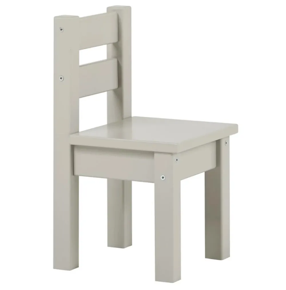 Hoppekids Mads Børnestol - dove grey-Børn Børneborde & Stole