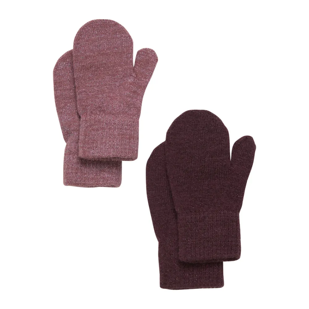 CeLaVi Magic glitter vanter 2-pak - 694- Luffer & Vanter|Uldhuer, Uldvanter & Uldfutter