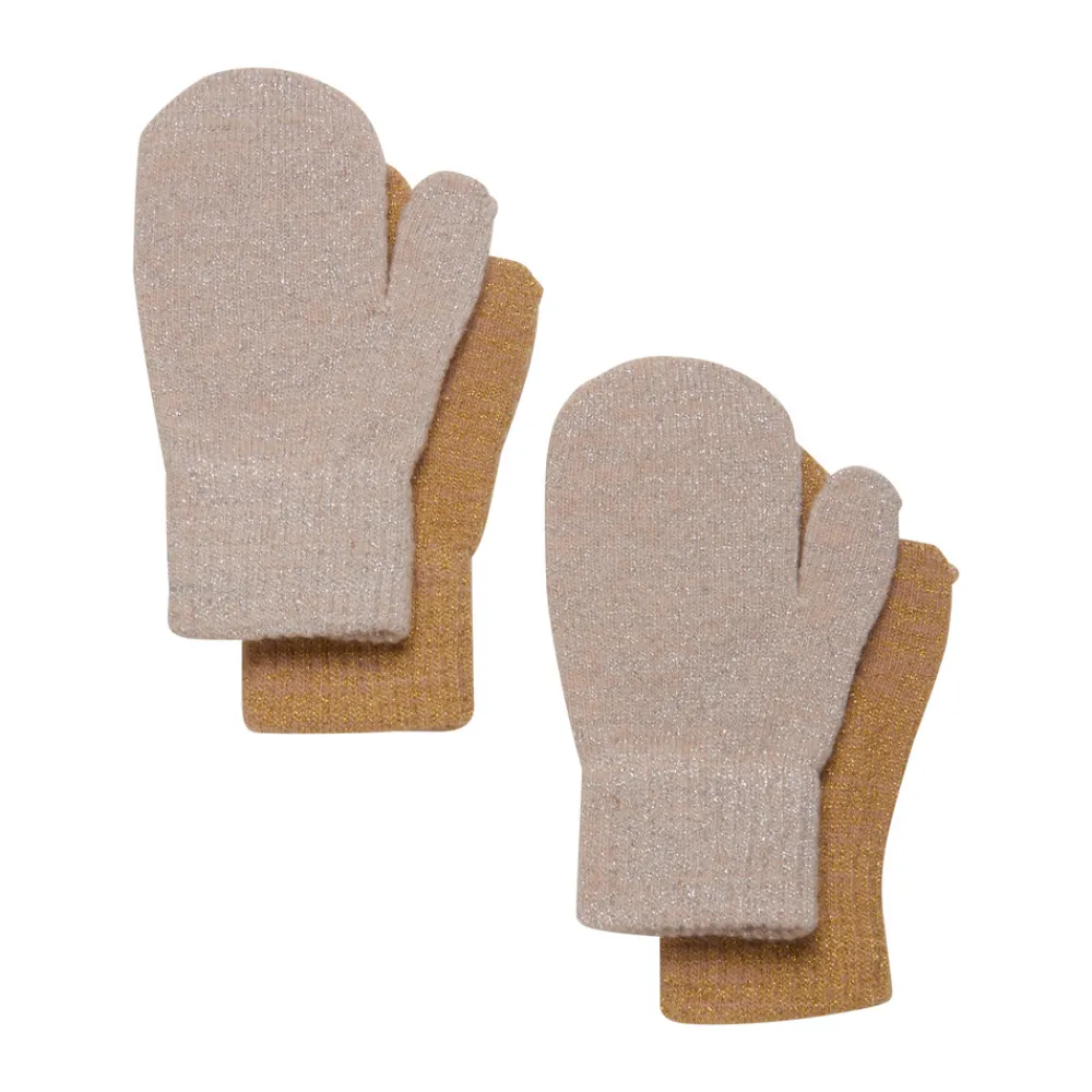 CeLaVi Magic glitter vanter 2-pak - 212- Luffer & Vanter|Uldhuer, Uldvanter & Uldfutter