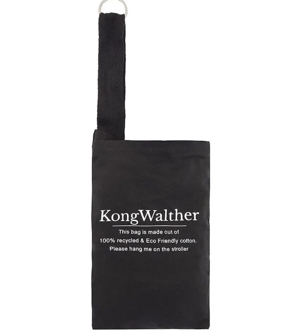 KongWalther Magic shopper - sort- Styrtasker & Barnevognsnet