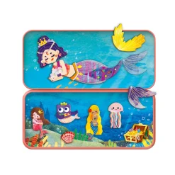 MIEREDU Magnetisk rejsesæt - Havfrue- Magnetlegesæt