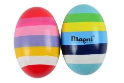 Magni - Rasleæg m. striber, assorteret- Musiklegetøj