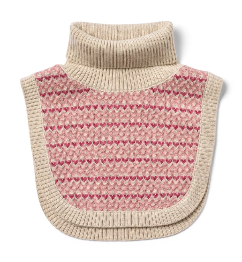 Wheat Majo Jacquard Halsedisse - Rose- Elefanthuer & Huer