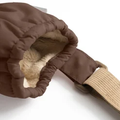 MINI A TURE Matcordt Fleecefoet Vanter - Chestnut brown- Luffer & Vanter