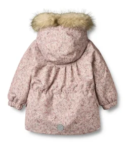 Wheat Mathilde Jakke - Rose dust flowers- Vinterjakker & Bukser