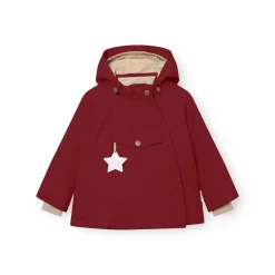 MINI A TURE Matwang Fleeceforet Vinterjakke - Red merlot- Vinterjakker & Bukser