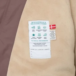 MINI A TURE Matwang Fleeceforet Vinterjakke - Peppercorn plum- Vinterjakker & Bukser