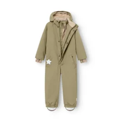 MINI A TURE Matwanni Fleeceforet Flyverdragt - Aloe green- Flyverdragter