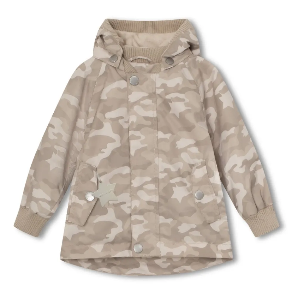 MINI A TURE MATWIAMI fleeceforet printet forårsjakke - 0158- Overgangsjakker