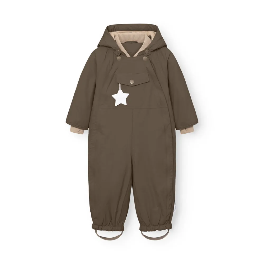 MINI A TURE Matwisti Fleeceforet Flyverdragt - Tarmac green- Flyverdragter