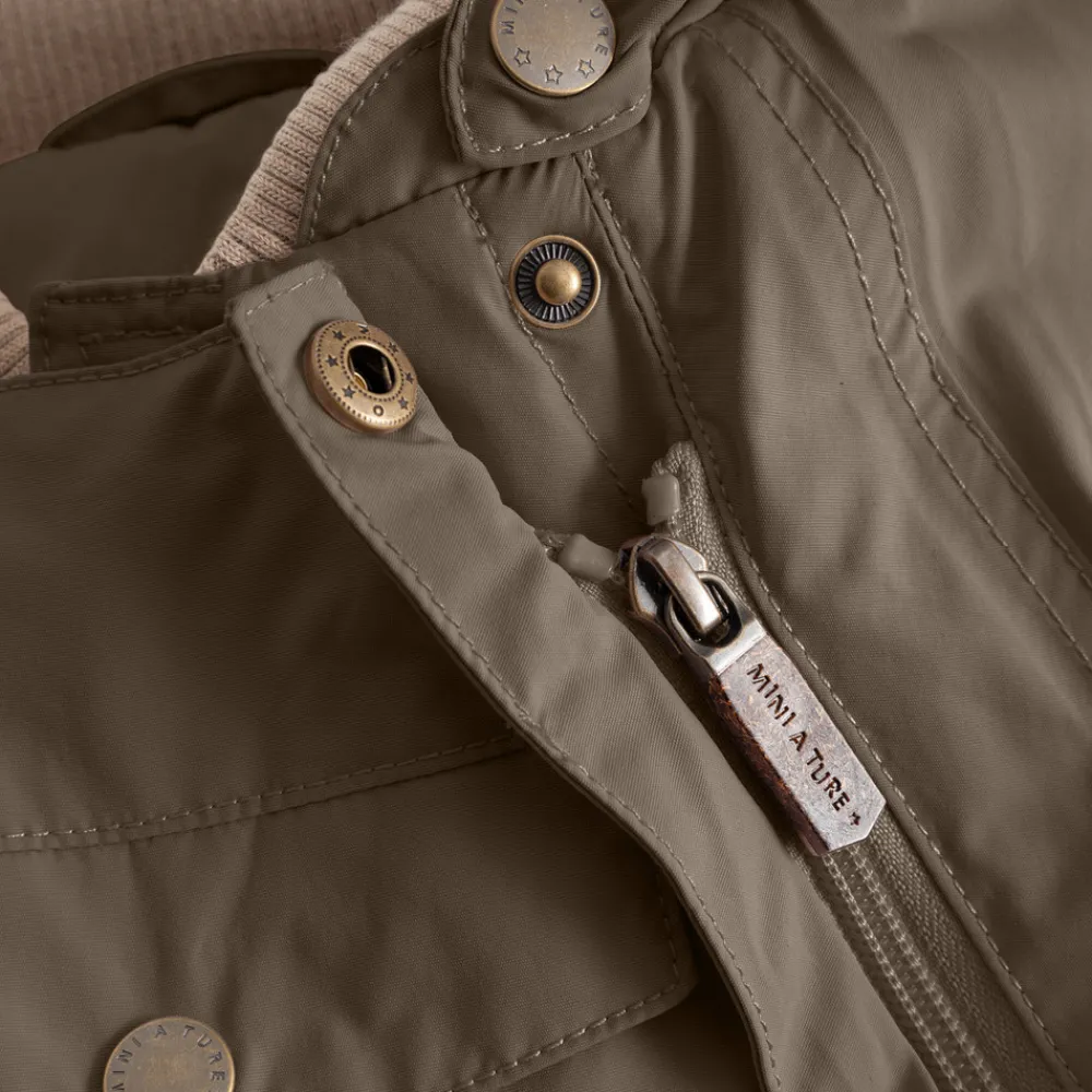 MINI A TURE Matwisti Fleeceforet Flyverdragt - Tarmac green- Flyverdragter