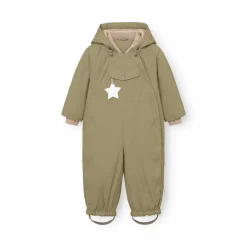 MINI A TURE Matwisti Fleeceforet Flyverdragt - Aloe green- Flyverdragter