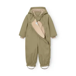 MINI A TURE Matwisti Fleeceforet Flyverdragt - Aloe green- Flyverdragter