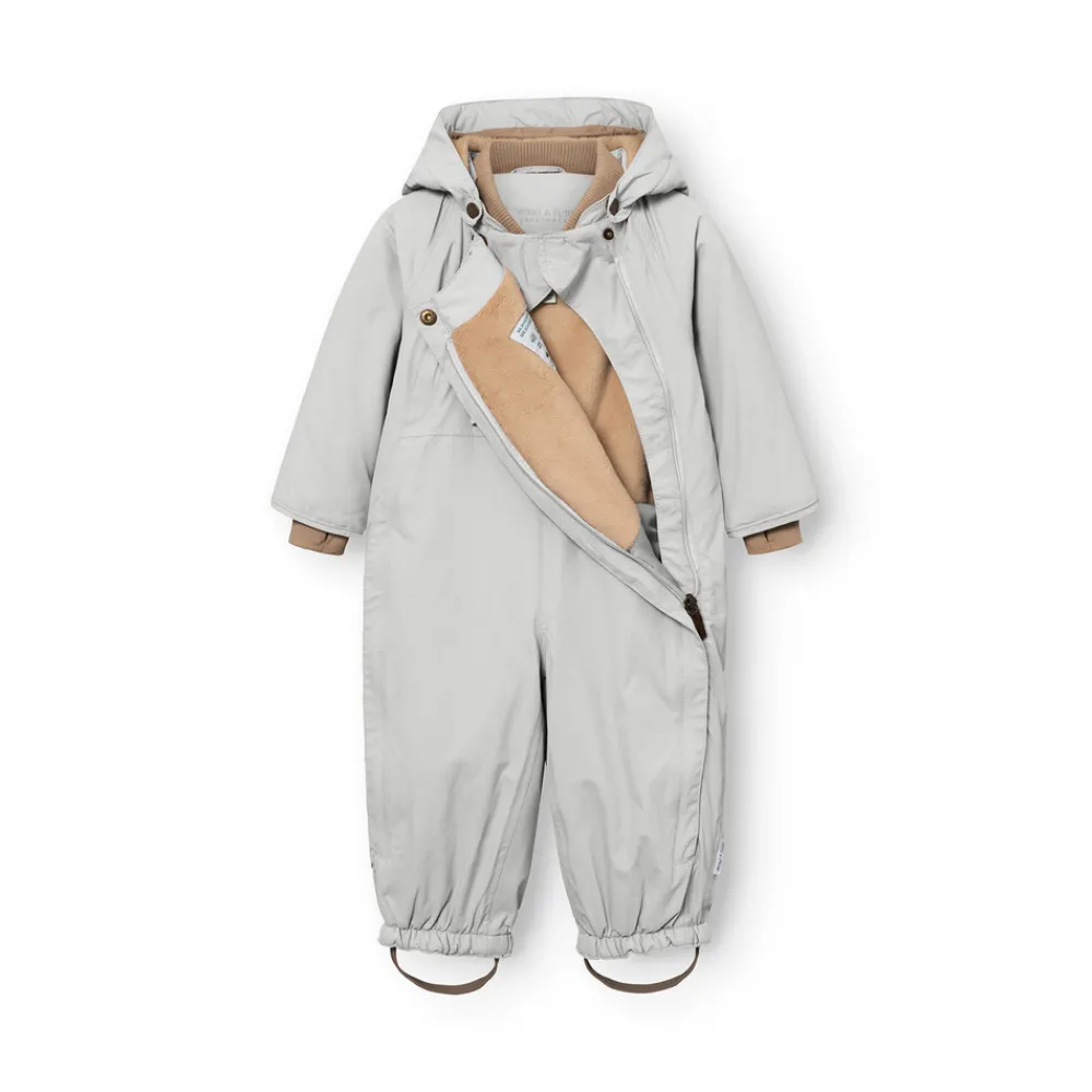 MINI A TURE Matwisti Fleeceforet Flyverdragt - Puritan grey- Flyverdragter