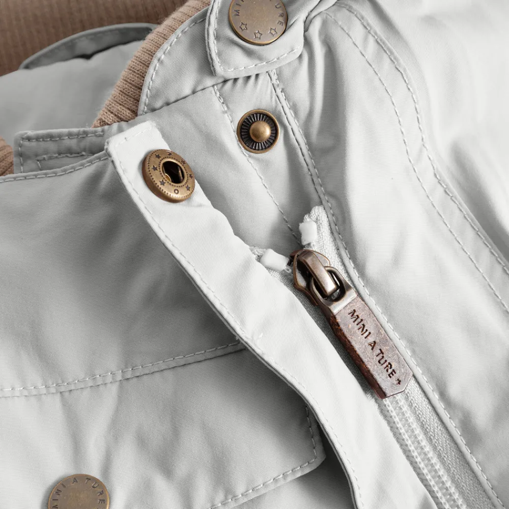 MINI A TURE Matwisti Fleeceforet Flyverdragt - Puritan grey- Flyverdragter