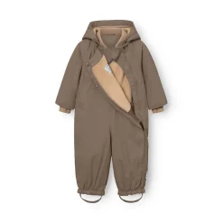 MINI A TURE Matwisti Fleeceforet Flyverdragt - Morel grey- Flyverdragter