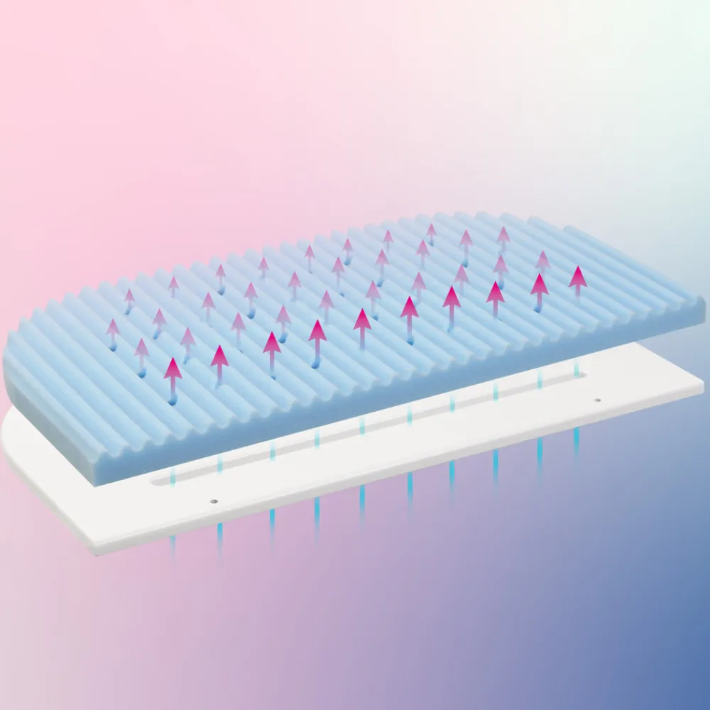 Babybay MediTex Wave madras til Orginal side by side seng-Børn Madrasser
